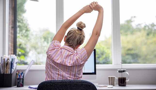 Women feel tired during working